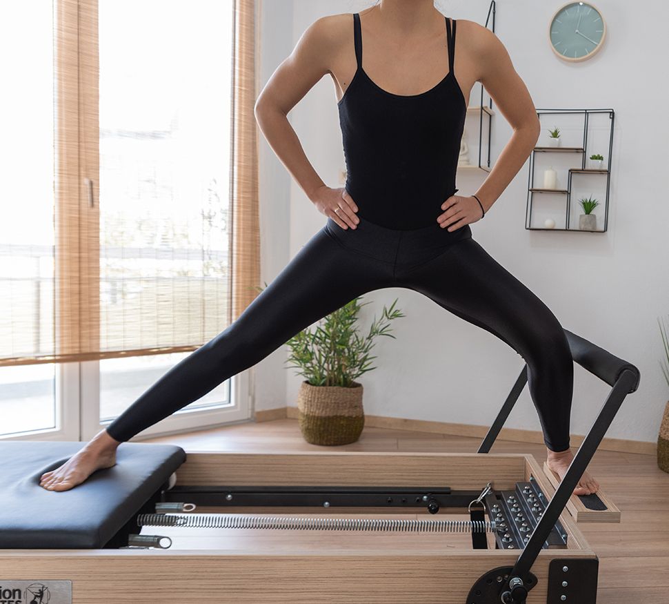 Pilates com máquina